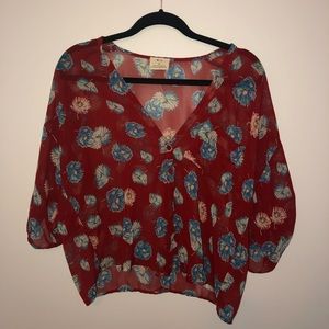 Flower blouse